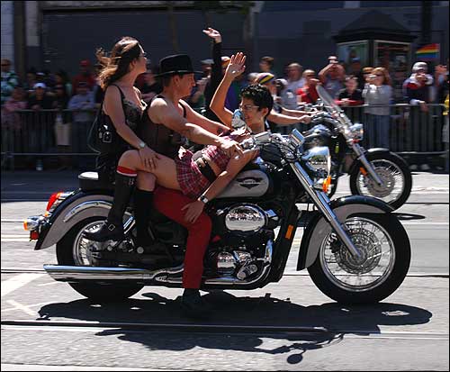  of lesbians on motorcycles – or as they call it, Dykes On Bikes: